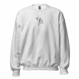 Skeleton Running with Coffee Sweatshirt