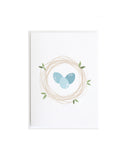 Bird Nest Baby Shower Card