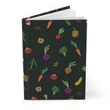 Vegetable Garden Hardcover Journal