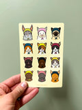 Kitty Cat Sticker Sheet
