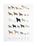 AlphaDog Alphabet Print