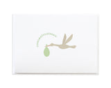 Stork Baby Card