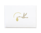 Stork Baby Card